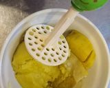 サツマイモと金時豆のきんとん【お正月】作り方2写真