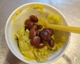 サツマイモと金時豆のきんとん【お正月】作り方3写真