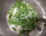 簡単～大根と葉っぱのあっさり漬け作り方3写真
