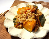 ゆで小豆de簡単♡かぼちゃのいとこ煮♡作り方5写真