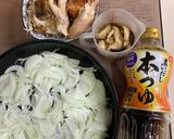 ロティサリーチキンのリメイク親子丼作り方1写真