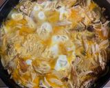 ロティサリーチキンのリメイク親子丼作り方7写真