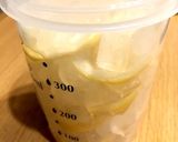 ハチミツ入りレモンシロップ！作り方4写真