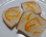 レンジ☆マーマレード＆チョコ食パンラスク作り方5写真