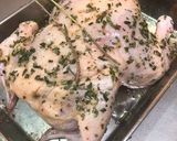 意外と簡単☆丸鶏のハーブロースト作り方1写真