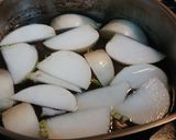 適度な柔らかさ✨かぶのお味噌汁作り方2写真