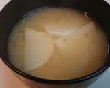 適度な柔らかさ✨かぶのお味噌汁作り方3写真
