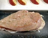 りんごとチキンのハーブソテー作り方2写真