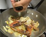 パーティーのパスタに渡り蟹のマリナーラ♡作り方4写真