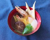 鹿児島風お雑煮（寄せ鍋つゆ）作り方6写真