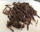 レンチンできくらげのごま油あえ作り方2写真