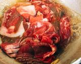 甘辛お肉が美味！とろーり温玉肉うどん作り方3写真