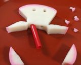 かまぼこ屋の干支かまぼこいのし飾り切り作り方11写真
