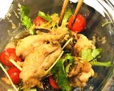 鰺と根菜チップスのおろし和え作り方8写真