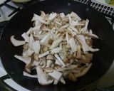 豚肉とキノコの豆乳煮（カレー風味）作り方3写真