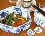 鰺と根菜チップスのおろし和え作り方10写真