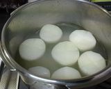 豚肩ロース塊りと大根と根菜のホロッと煮作り方1写真
