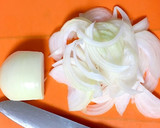 たまねぎとピーマンのそぼろ煮作り方1写真