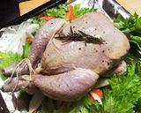 はちみつオレンジのローストチキン作り方9写真