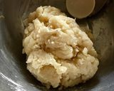 ＨＭで★餡子入りスノーボール作り方1写真