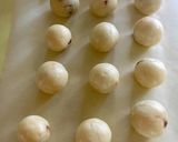 ＨＭで★餡子入りスノーボール作り方7写真