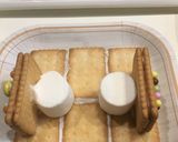 市販品でラクラク☆お菓子の家☆作り方6写真
