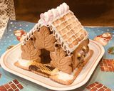 市販品でラクラク☆お菓子の家☆作り方14写真