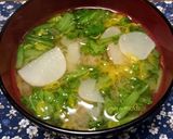 ◆菊芋とエノキとわかめの味噌汁◆作り方7写真