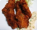 カキフライ、タルタルソース添え作り方3写真