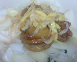 ベビーホタテの照り焼き丼!作り方3写真