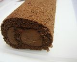 簡単★チョコレートロールケーキ♪作り方7写真