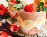 チョコ無チョコ風レアチーズスープ(動画有作り方12写真
