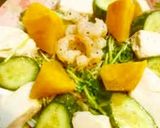 ヘルシー☆豆苗・豆腐でお夜食美容サラダ作り方6写真