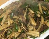 シャキシャキ野菜で青椒肉絲作り方9写真