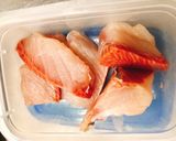 えのきとカンパチのオイスターバター炒め作り方1写真