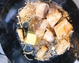 えのきとカンパチのオイスターバター炒め作り方6写真