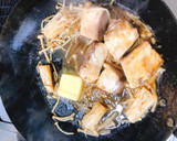 えのきとカンパチのオイスターバター炒め作り方6写真