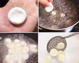 可愛く瓶詰め♡豆腐白玉のフルーツポンチ作り方2写真