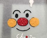 アンパンマン サンタ クリスマス ケーキ作り方4写真