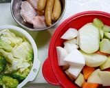 年末！冷蔵庫整理☆ポトフ(コツあり)作り方1写真