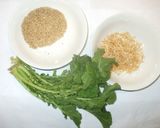 大根の葉ふりかけ♪簡単保存ごま油で作り方1写真