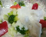 聖夜のご馳走クリスマスカラーグラタン♪作り方5写真