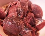 ジビエ大好き♡鹿肉の下処理（臭み取り）作り方4写真