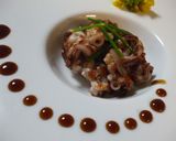 イカゲソのバタ焼きできました～作り方1写真