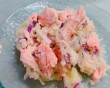レンチンで時短！焼き鮭のポテトサラダ作り方8写真