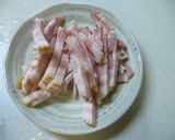 HOT☆じゃがいもとベーコンのカレー炒め作り方1写真