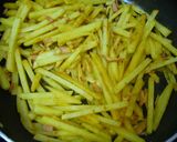 HOT☆じゃがいもとベーコンのカレー炒め作り方4写真