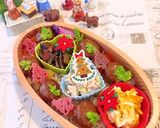 ミートボールでクリスマス弁当 詰め方作り方5写真