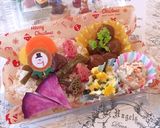 ミートボールでクリスマス弁当 詰め方作り方7写真