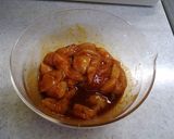 ホットプレートで簡単チーズタッカルビ作り方1写真